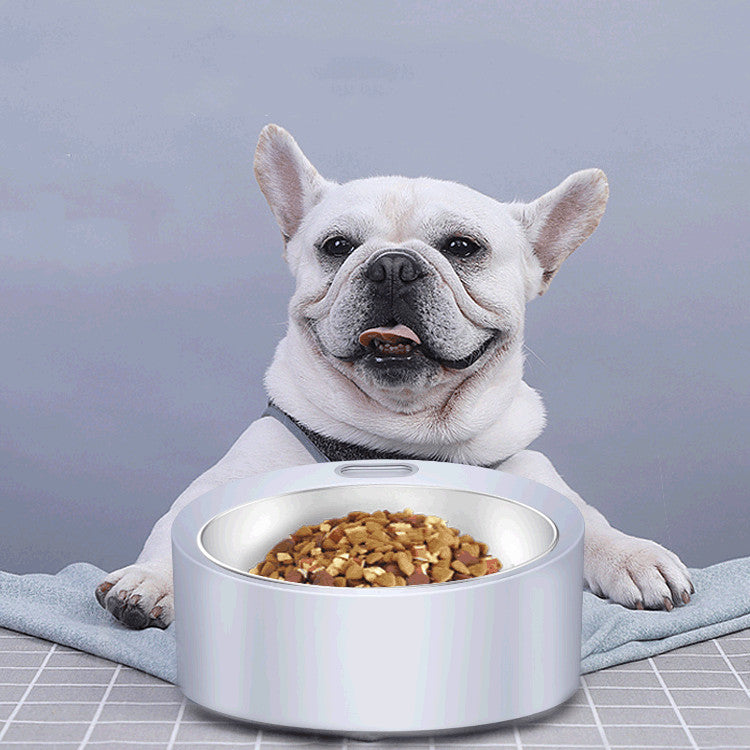 Large Dog Food Feeder Detachable Stainless Steel Bowl