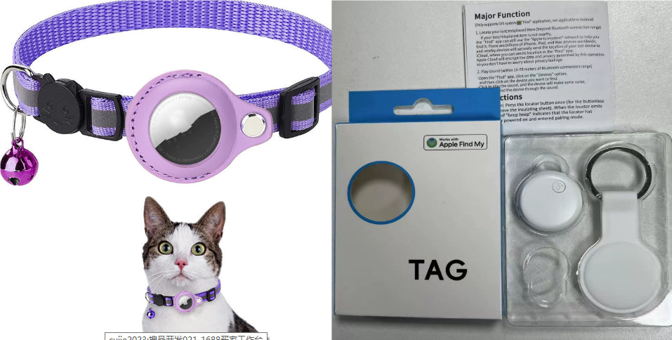 Waterproof Air Tag Collar For Dog or Cat