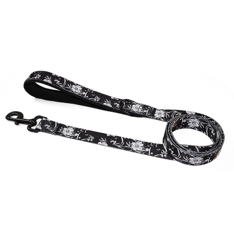Pet Leash, Harness with Designs