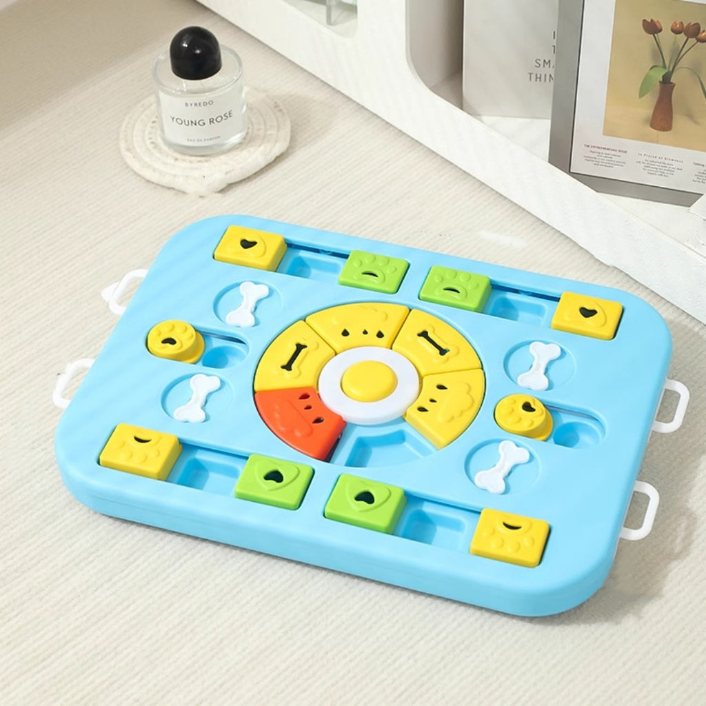 Dog Self-Amusement Sounding Pet Food-Dispensing