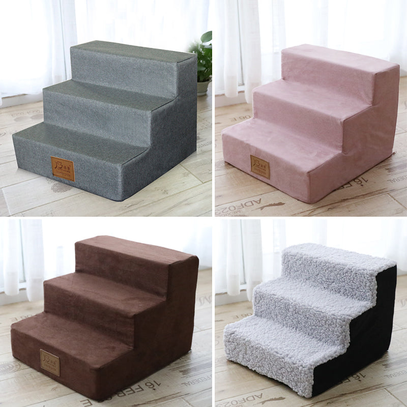 Dog Climbing Stairs for Bed or Couch