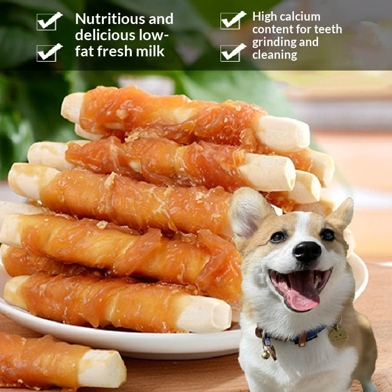 Dog Treats Chicken-flavored Milk Sticks