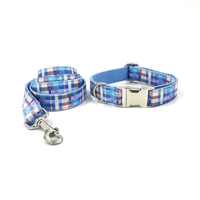 Cats or Dogs Collar with Bow Tie and Leash