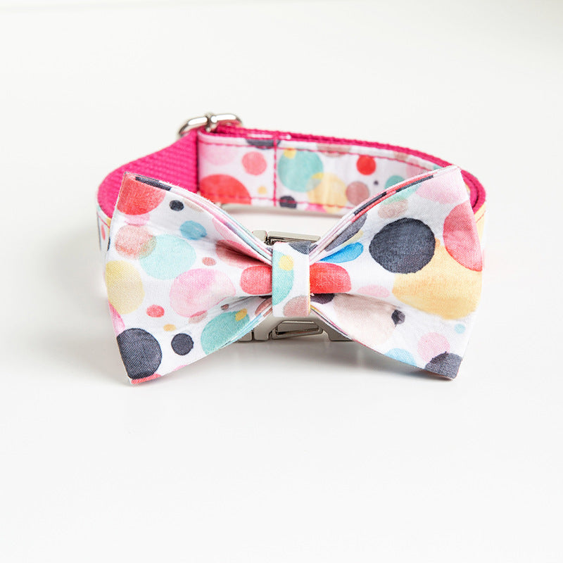 Dog or Cat Collar Print Personality Suit