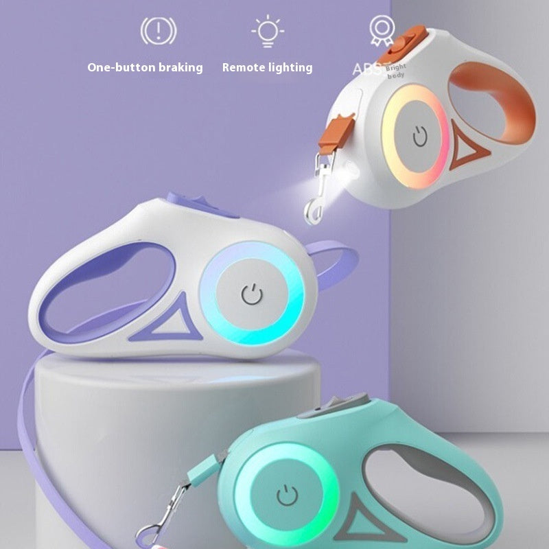 Dog Leash/collar Retractable Leash