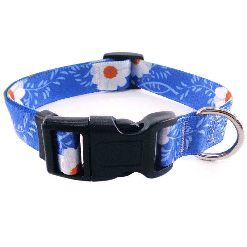 Digital Printing Dog Pet Collars Bohemian Style