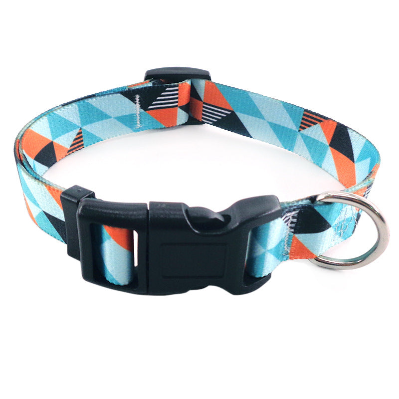 Digital Printing Dog Pet Collars Bohemian Style
