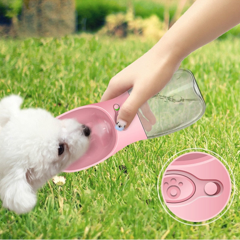 Portable Water Bottle attached Cup for Outdoors