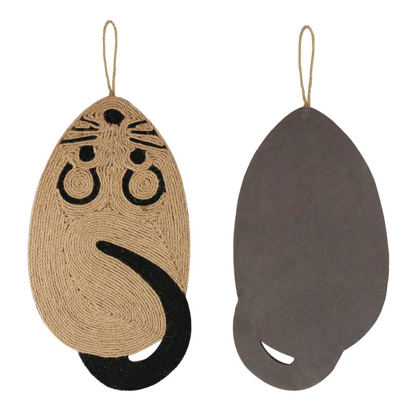 Cat Scratching Pad in Shape of mouse