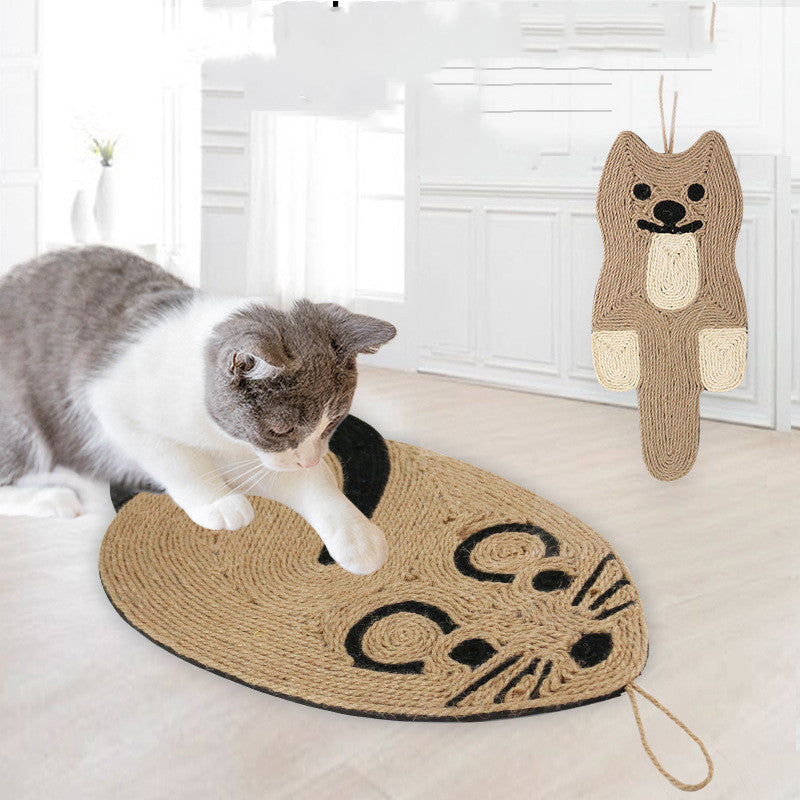 Cat Scratching Pad in Shape of mouse