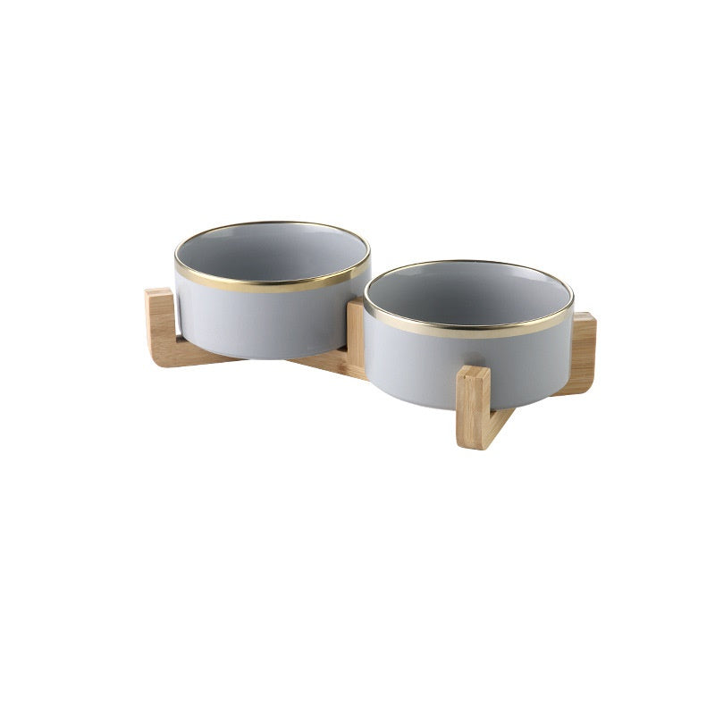 Ceramic cat bowl