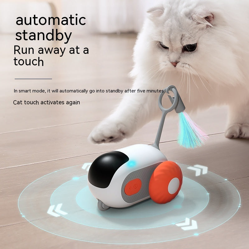 Interactive Remote Control Cat Car Toy USB Charging