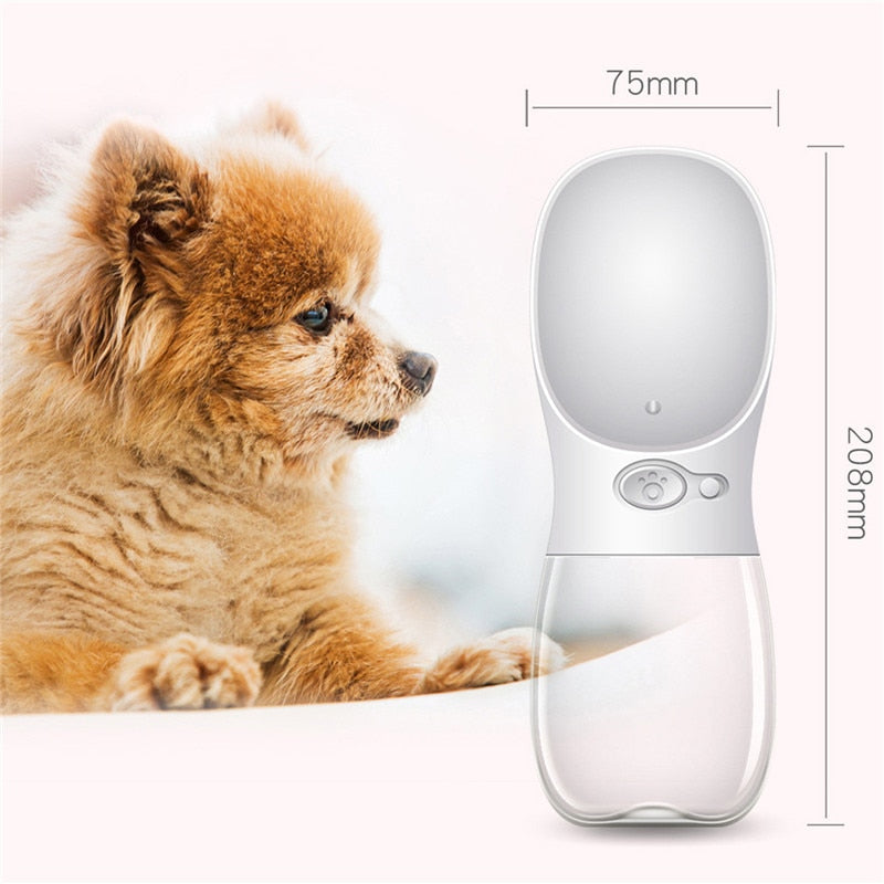 Portable Water Bottle attached Cup for Outdoors