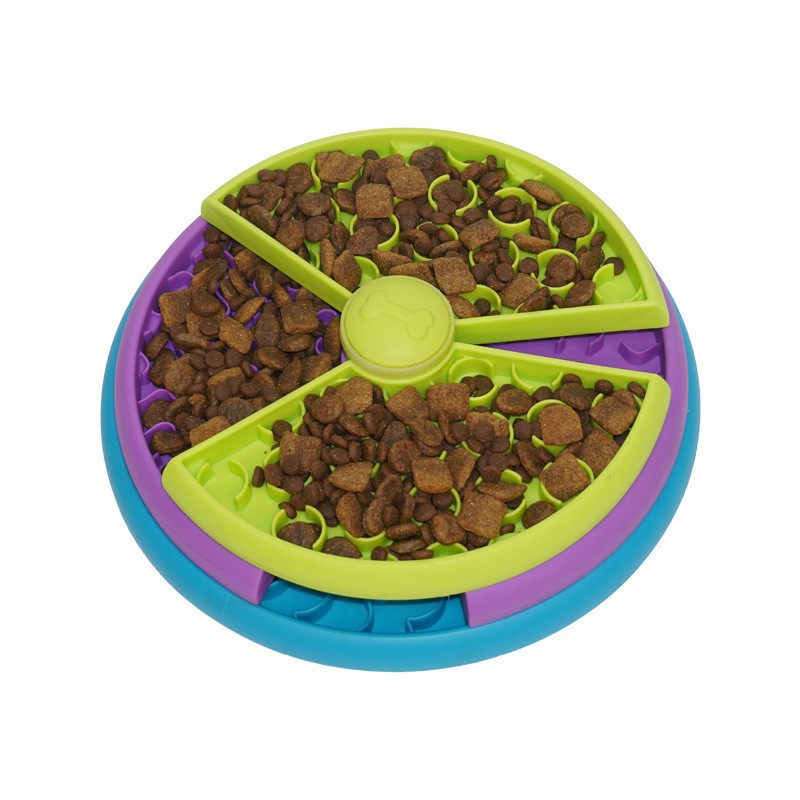 Playfully Slow Food Bowl Anti Choking for Cats, Dogs