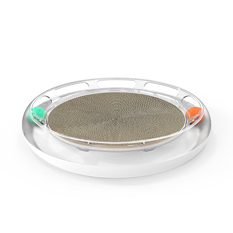 Multi-function cat scratching claw board and toy