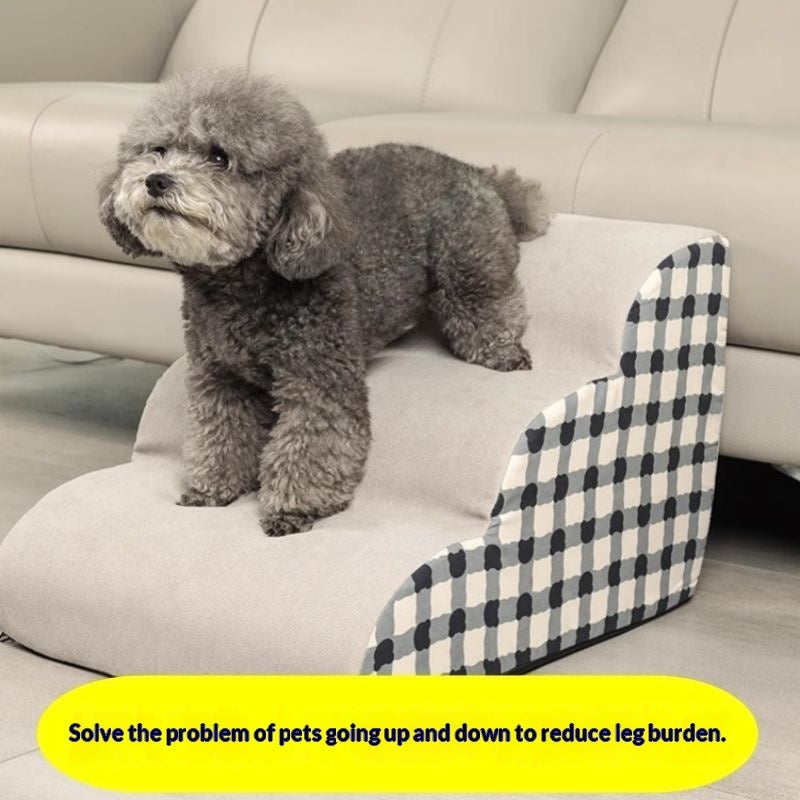 Bedside Climbing Ladder for Dogs to get on and off Bed