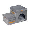 Foldable Storage Stairs Dogs or Cats Steps Ladder