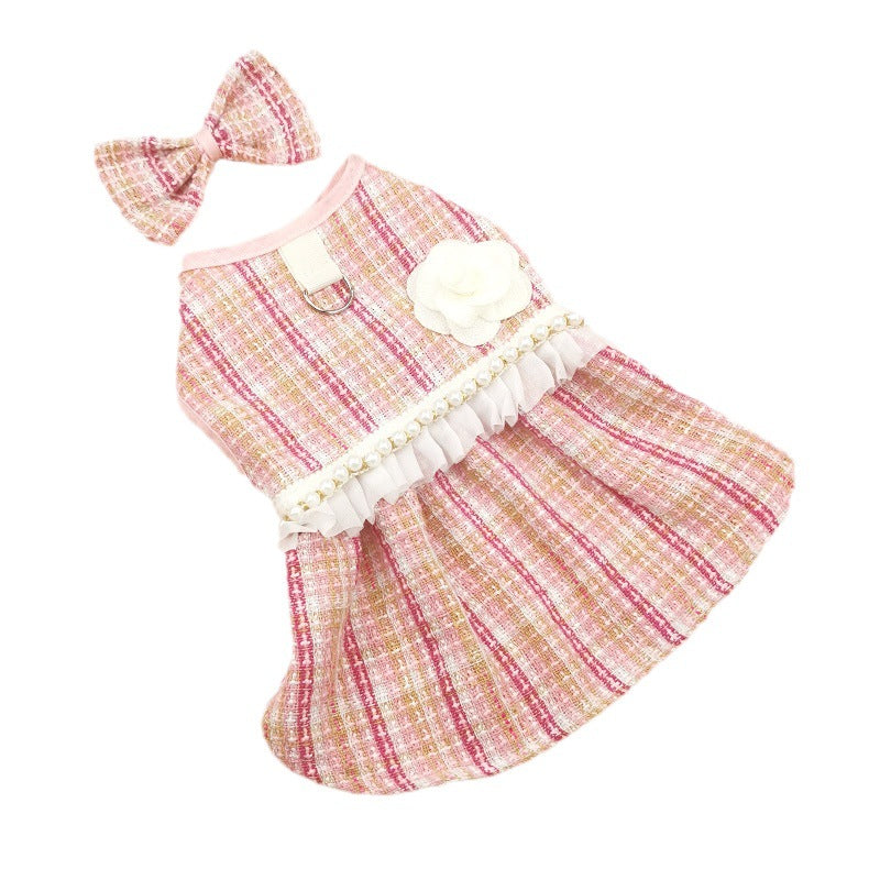 Cat Fashion Bow and Cute Dress