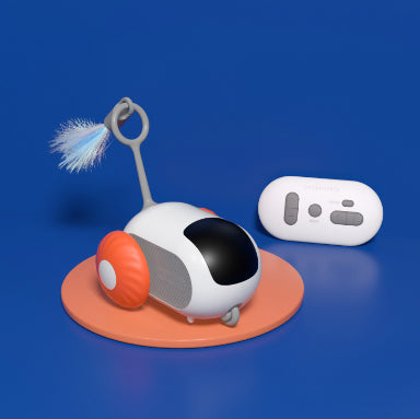 Interactive Remote Control Cat Car Toy USB Charging