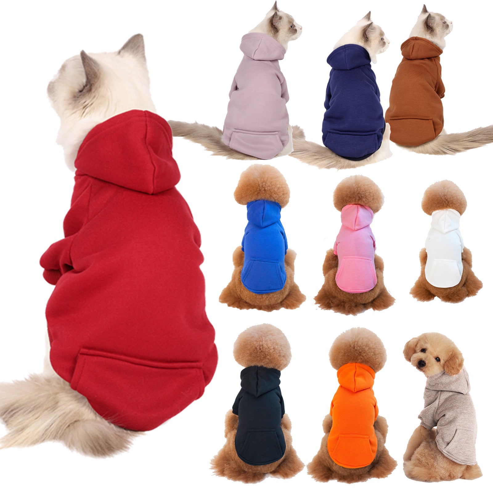 Small & Medium Sized Dogs & Cats Caps & Fleece