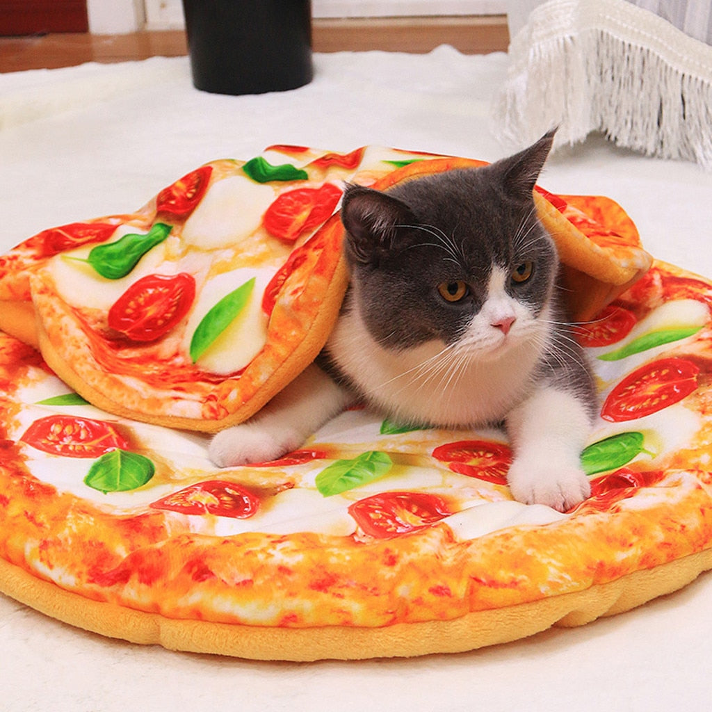 3D Pizza, Avocado, Omelets, Food cozy bed bring fun