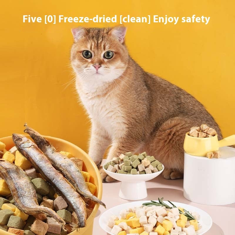 Pet Freeze-dried Snacks Egg Yolk Chicken for Dogs or Cats