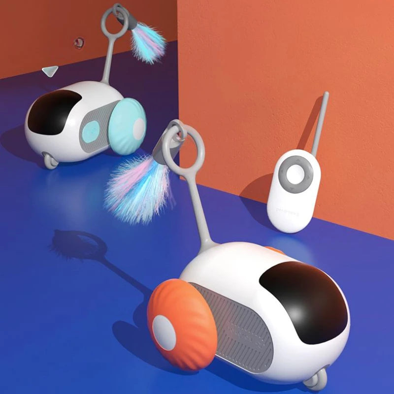 Interactive Remote Control Cat Car Toy USB Charging