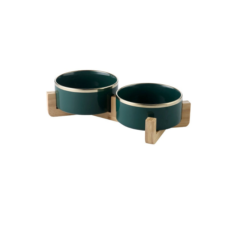 Ceramic cat bowl
