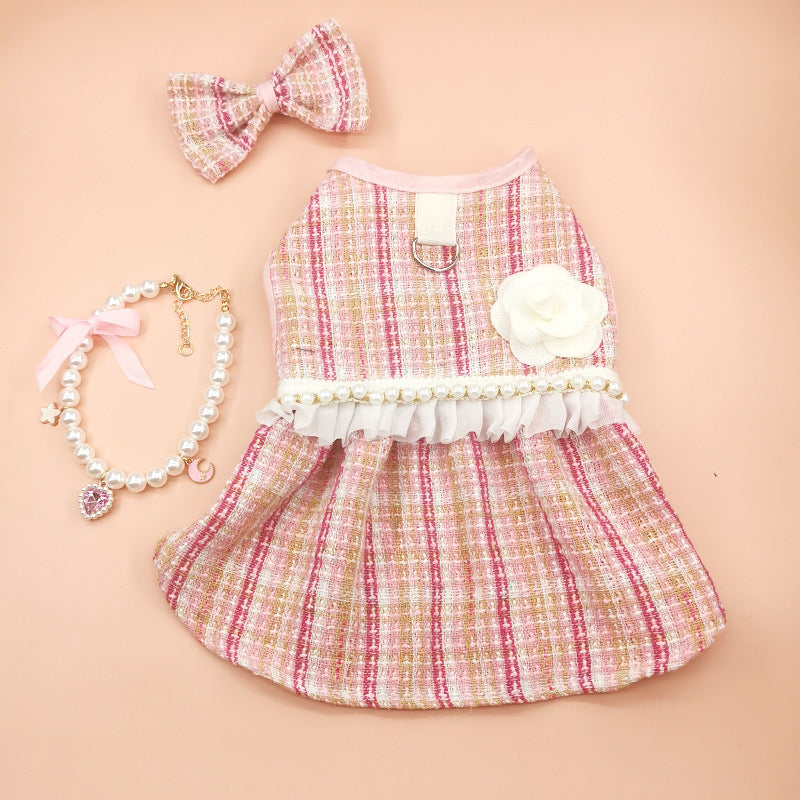 Cat Fashion Bow and Cute Dress