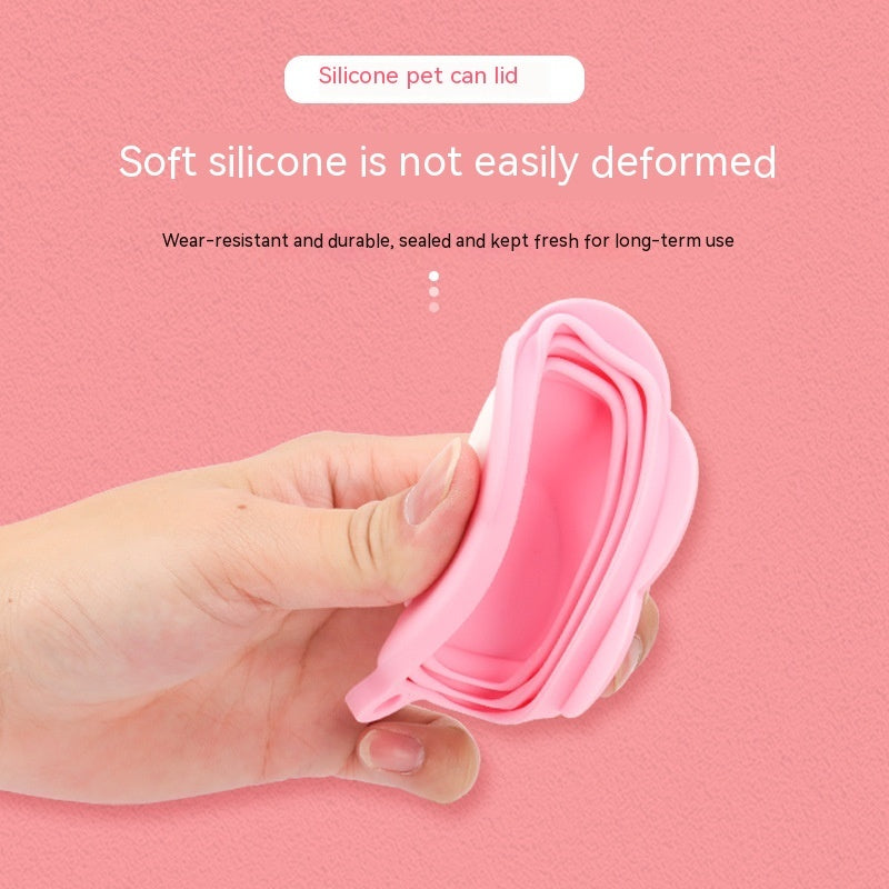 Silicone Dog's Paw Can Lid