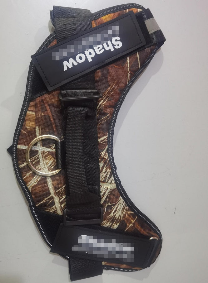 Personalized Dog Harness-No Pull- Reflective Small or Large Dog