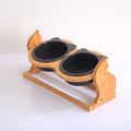 Elevated cat food bowl