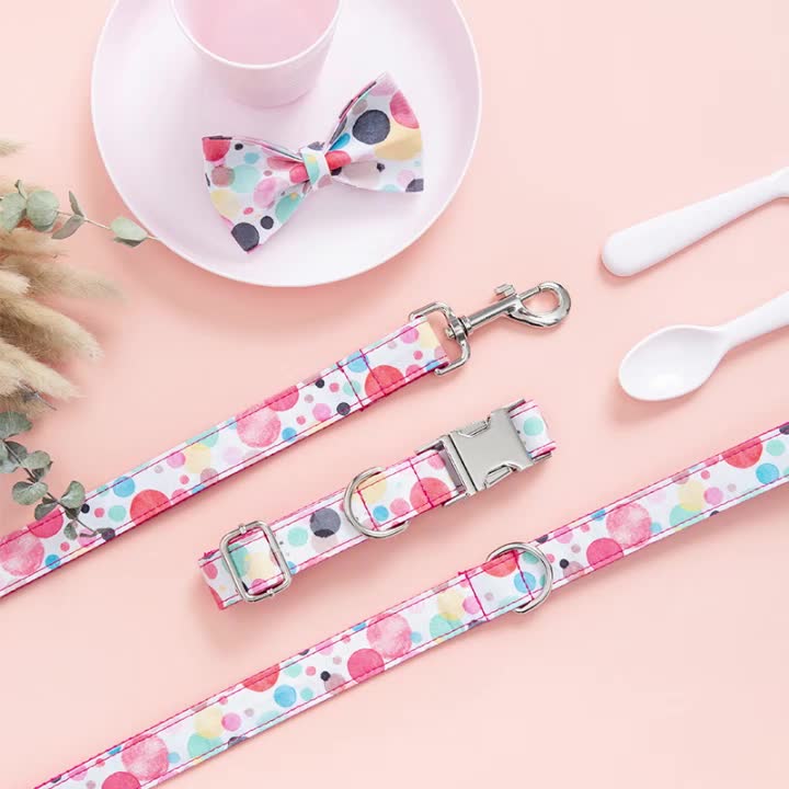 Dog or Cat Collar Print Personality Suit