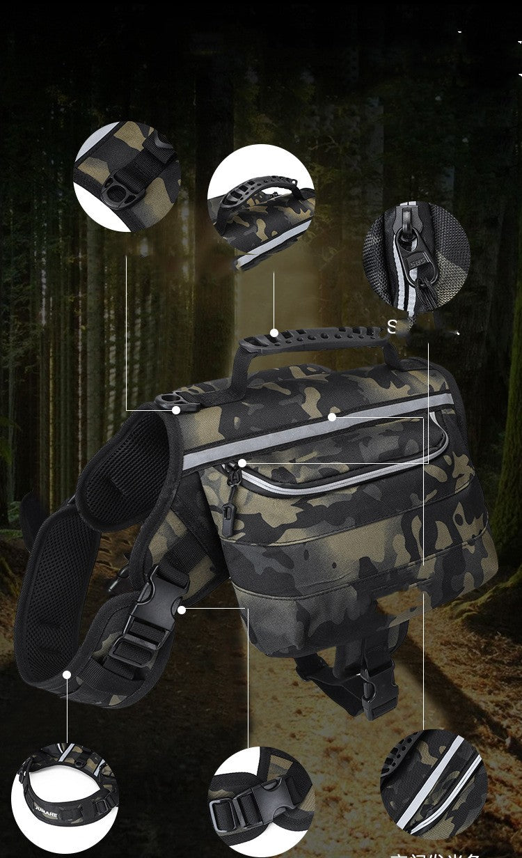 Outdoor Large Dog Backpack For Dogs
