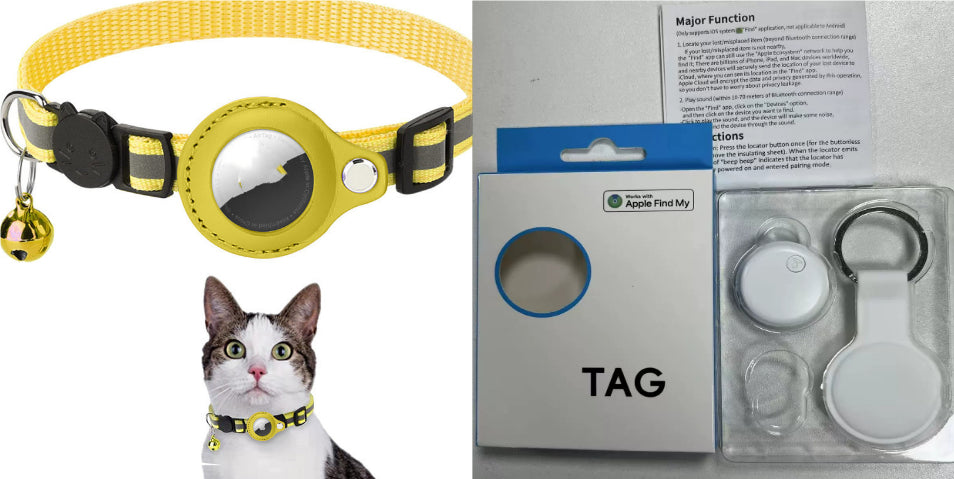 Waterproof Air Tag Collar For Dog or Cat