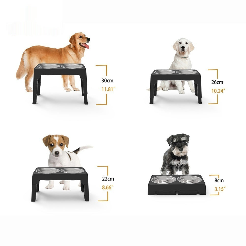 Adjustable Lifting Food Dog Bowl