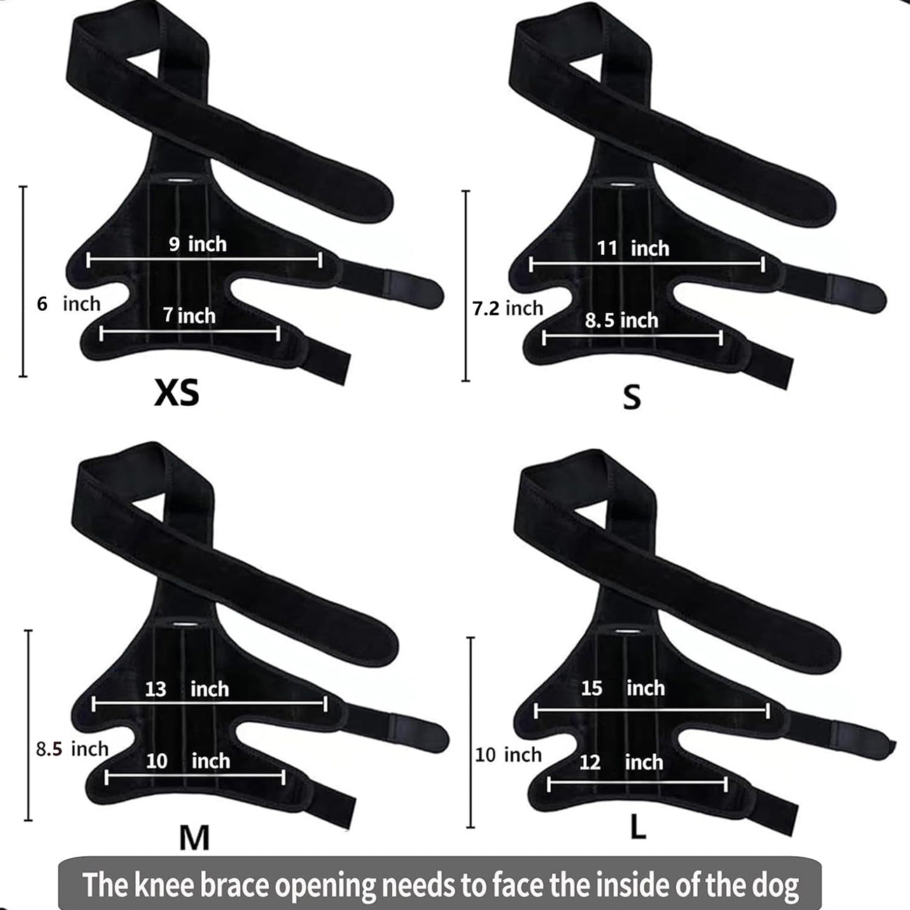 Protective Gear Dog Leg Injury Assistance Belt