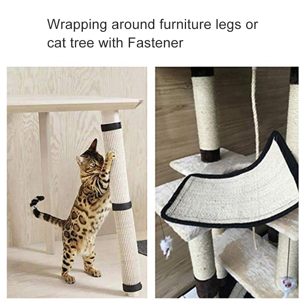 Cat scratch board/mat pad for furniture protection
