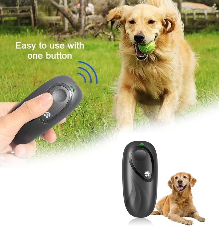 Ultrasonic dog repeller training device