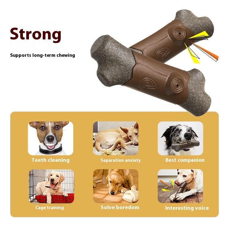 Dog Toy Branch makes Sound
