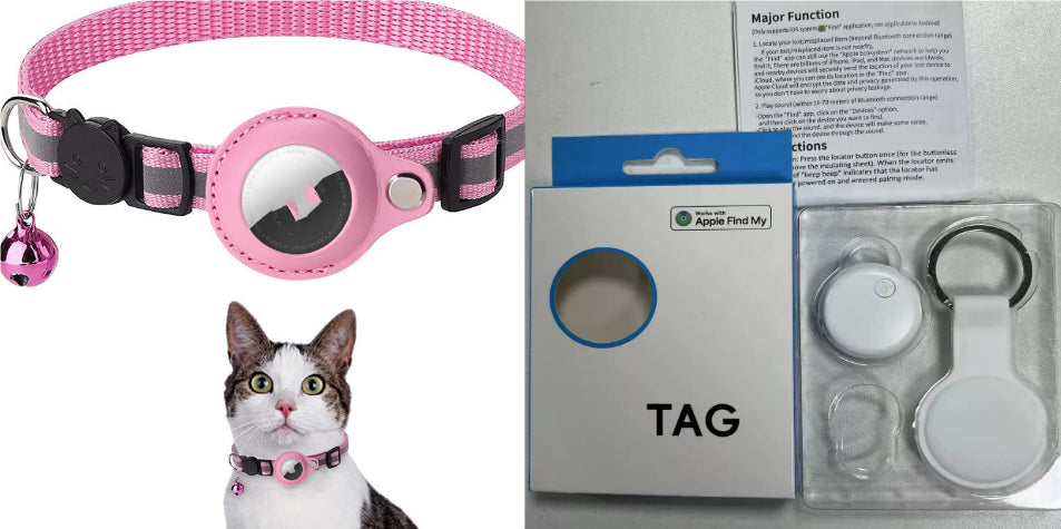 Waterproof Air Tag Collar For Dog or Cat