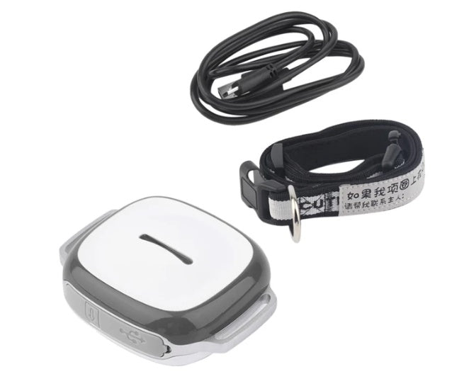 Collared Cat or Dog Tracker Pet Locator