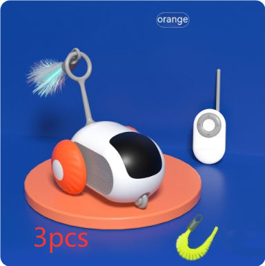 Interactive Remote Control Cat Car Toy USB Charging