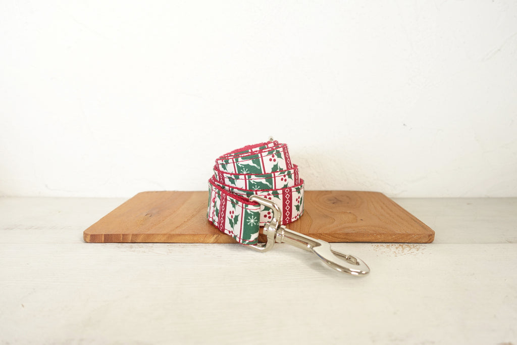 Christmas Deer Dog Collar