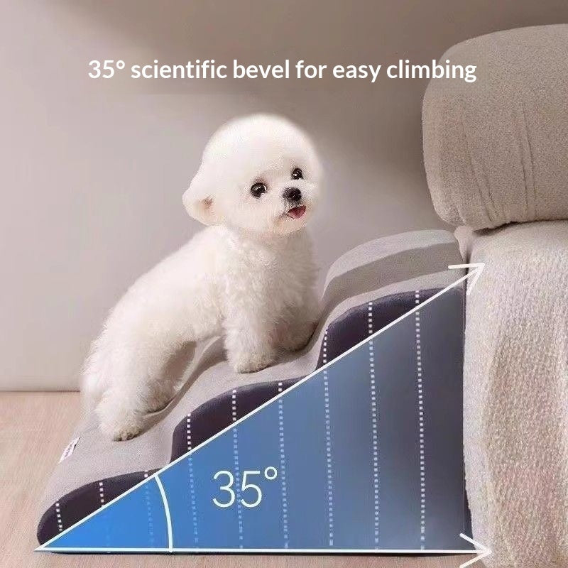 Bedside Climbing Ladder for Dogs to get on and off Bed