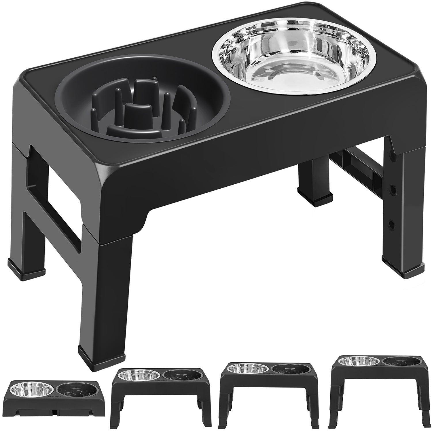 Adjustable Lifting Food Dog Bowl