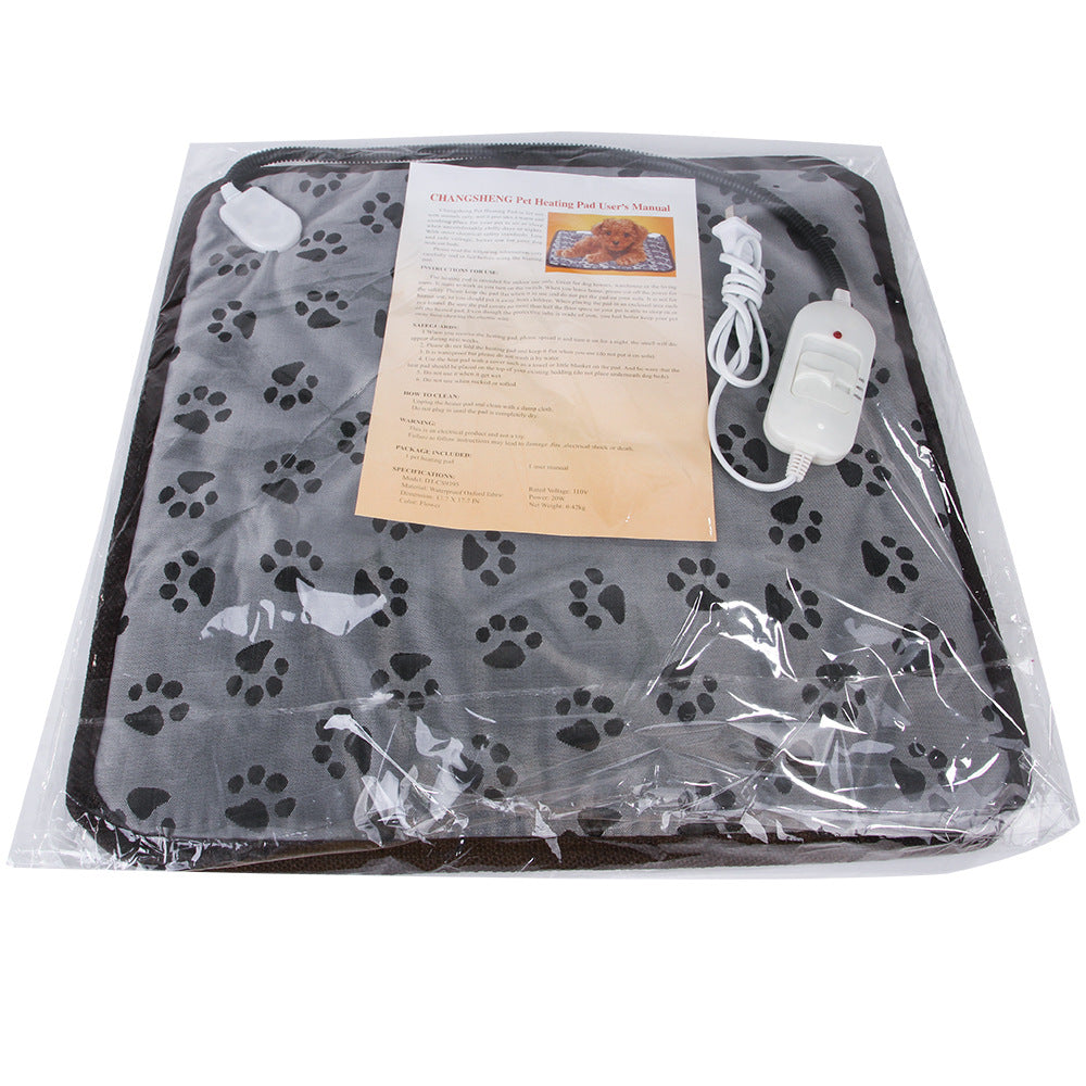 Heating Pad for Dog or Cat, Indoor Electric Waterproof.