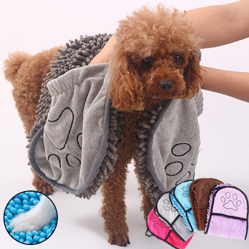 Dogs or Cats Super Absorbent Bathrobe