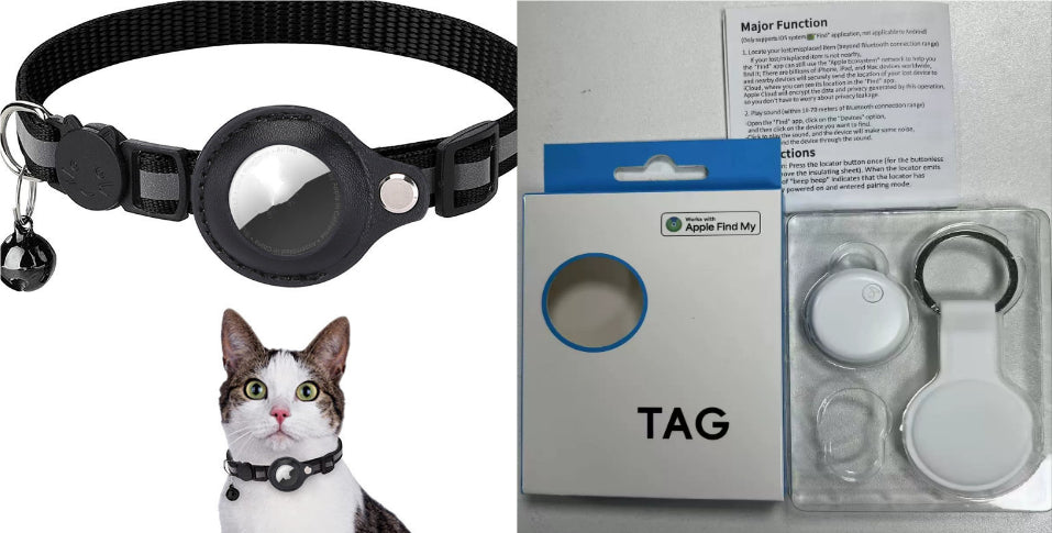 Waterproof Air Tag Collar For Dog or Cat