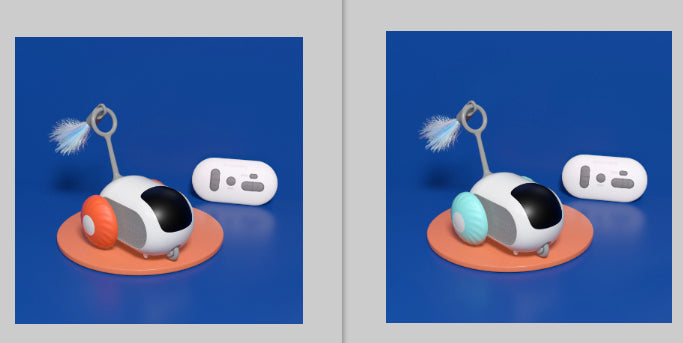 Interactive Remote Control Cat Car Toy USB Charging